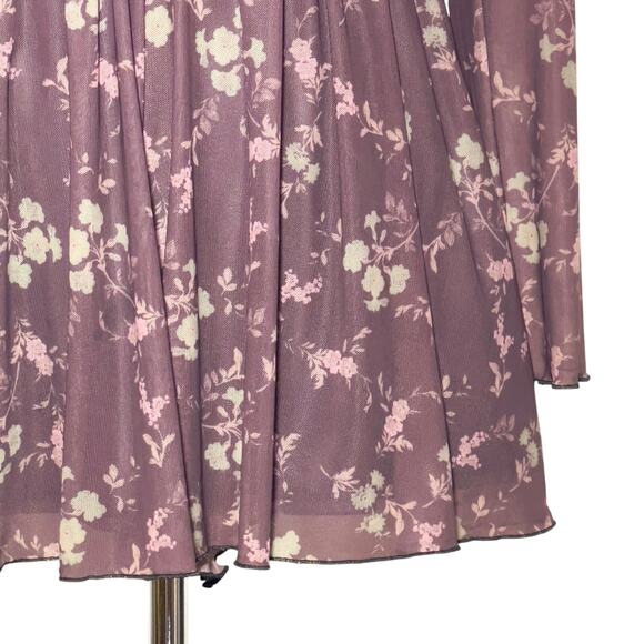 UO Diana Ruched Cutout Romper S Fairycore - Picture 8 of 11